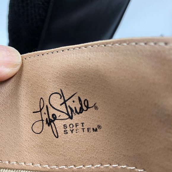 LifeStride Xtrovert Riding Boots, Black, Sz 8.5 - Picture 12 of 13